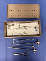 CYSTOSCOPY INSTRUMENT TRAY (LOCATED AT: 1 MEDICAL CENTER BLVD, CHESTER, PA 19013) 10 LAPAROSCOPIC/ UROLOGY 4TH OR