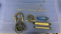 RIGID SIGMOIDOSCOPY INSTRUMENT TRAY (LIGHT CORDS, SHEATHS, ELECTRODES) (LOCATED AT: 1 MEDICAL CENTER BLVD, CHESTER, PA 19013) 1 4TH OR