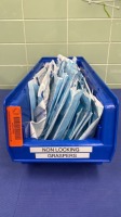 BIN OF NON-LOCKING GRASPERS (LOCATED AT: 1 MEDICAL CENTER BLVD, CHESTER, PA 19013) 10 LAPAROSCOPIC/ UROLOGY 4TH OR