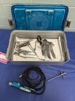 ARTHROSCOPY PACE SETTER SET WITH CONMED D9924 LINVATEC ADVANTAGE TURBO SHAVER (LOCATED AT: 1 MEDICAL CENTER BLVD, CHESTER, PA 19013) 4TH OR
