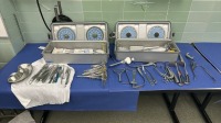 DEPUY/ MITEK TOTAL JOINT INSTRUMENT TRAY AND TOTAL JOINT RETRACTOR TRAY (2 CASE SET) (LOCATED AT: 1 MEDICAL CENTER BLVD, CHESTER, PA 19013) OR HALLWAY 4TH OR