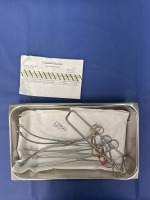 THORACOSCOPY RING FORCEPS TRAY (LOCATED AT: 1 MEDICAL CENTER BLVD, CHESTER, PA 19013) 6 4TH OR