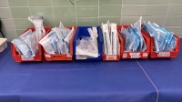 LOT OF ASSORTED INSTRUMENT: PUNCH BIOPSY FORCEPS CERVICAL AND KEVORKIAN, POLYP/ PLACENTA, RANDALL FORCEPS, ELEVATORS, BUXTON CLAMP, DRESSING FORCEPS, HEANEY CURETTE, OS FINDER, HUMI UTERINE MANIPULATOR (LOCATED AT: 1 MEDICAL CENTER BLVD, CHESTER, PA 19013
