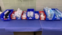 LOT OF ASSORTED KNIFE HANDLES AND BLADES (LOCATED AT: 1 MEDICAL CENTER BLVD, CHESTER, PA 19013) 2 4TH OR