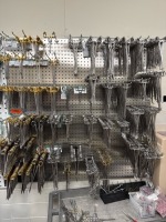 INSTRUMENT WALL BOARD TO INCLUDE ASSORTED FORCEPS, CLAPS, GRASPERS (LOCATED AT: 1 MEDICAL CENTER BLVD, CHESTER, PA 19013) SPD