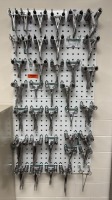 INSTRUMENT WALL BOARD TO INCLUDE ASSORTED FORCEPS, CLAPS, GRASPERS (LOCATED AT: 1 MEDICAL CENTER BLVD, CHESTER, PA 19013) SPD