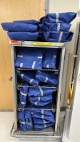 STEEL TRANSPORTATION CABINET WITH BASINS (LOCATED AT: 1 MEDICAL CENTER BLVD, CHESTER, PA 19013) SPD