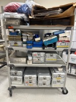 LOT OF CASES WITH RACK (LOCATED AT: 1 MEDICAL CENTER BLVD, CHESTER, PA 19013) SPD