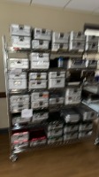 RACK OF INSTRUMENT CASES (LOCATED AT: 1 MEDICAL CENTER BLVD, CHESTER, PA 19013) 4TH CENTRAL ELEVATOR