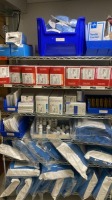 RACK OF ASSORTED DISPOSABLES (ABBOTT, ST. JUCE MEDICA, MERIT MEDICAL) LOCATED AT: LOCATED AT: 1 MEDICAL CENTER BLVD, CHESTER, PA 19013 2 CARDIAC CATH LAB HALLWAY
