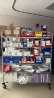 LOT OF ASSORTED DISPOSABLES (MEDTRONIC, CODMAN, GENESYS 3M, INEGRA) (RACKING INCLUDED) LOCATED AT: LOCATED AT: 1 MEDICAL CENTER BLVD, CHESTER, PA 19013 4 PACU