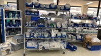 LOT OF ASSORTED DISPOSABLES (MEDLINE COMMODE LINERS, MALE EXTERNAL CATHETER, BLOOD PRESSURE CUFFS, CORDIS/HD TRIALSIS/ASH, 3M FACE MASKS, MEDLINE DEFIBRILLATION ELECTRODES, THERMOMETERS) LOCATED AT: LOCATED AT: 175 E CHESTER PIKE, RIDLEY PARK, PA 19078 TA