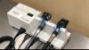 WELCH ALLYN 767 WALL TRANSFORMER W/ 2 HEADS GREY/BLUE LOCATED AT: LOCATED AT: 1 MEDICAL CENTER BLVD, CHESTER, PA 19013