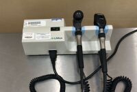 WELCH ALLYN 767 WALL TRANSFORMER W/ 2 HEADS (1-23810) GREY/BLUE LOCATED AT: LOCATED AT: 1 MEDICAL CENTER BLVD, CHESTER, PA 19013