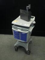 RUBBERMAID ROLLING CART