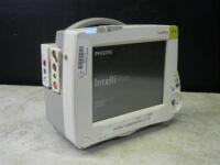 PHILIPS INTELLIVUE MP30 PATIENT MONITOR WITH M3012A/M3001A MULTI-PARAMETER MODULES