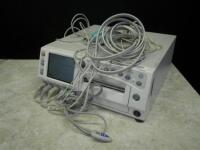 GE 250 SERIES FETAL MONITOR WITH CABLES (FECG/MECG, SPO2, NIBP, US1/US2, UA)