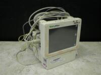WELCH ALLYN PROPAQ 246 PATIENT MONITOR WITH CABLES (ECG, SPO2, BP)