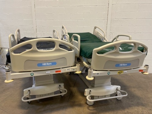 HILL-ROM CARE ASSIST HOSPITAL BED LOT OF 2