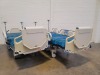 HILL-ROM TOTALCARE INTELLIDRIVE HOSPITAL BED LOT OF 2 - 3