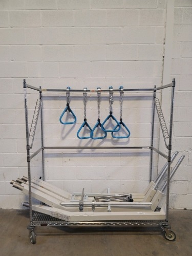 LOT OF 6 HOSPITAL BED PULL UP BAR
