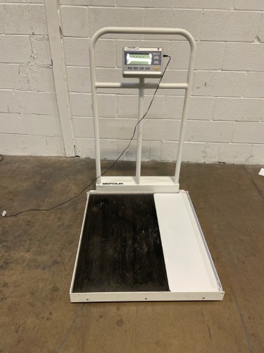 BEFOUR MX450 ELECTRIC PATIENT SCALE