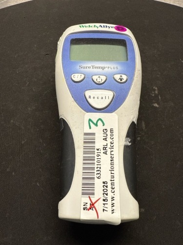 WELCH ALLYN SURE TEMP PLUS THERMOMETER