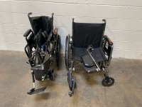 LOT OF 2 WHEEL CHAIR