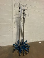 LOT OF IV POLES
