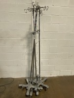 LOT OF IV POLES