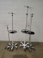 LOT OF 5 IV POLES