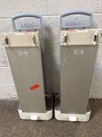 MAQUET E407E LOT OF 2 GAS TROLLIES