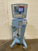 VIASYS AVEA VENTILATOR ON ROLLING STAND