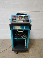 VALLEYLAB FORCE2 ESG UNIT W/FOOTSWITCH ON ROLLING STAND