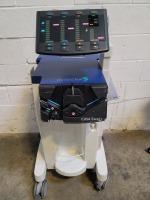 INTEGRA CUSA EXCEL + ULTRASONIC SURGICAL ASPIRATOR WITH FOOT SWITCH ON ROLLING CART