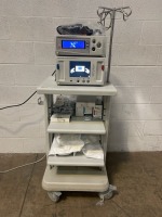 STRYKER ENDOSCOPY CART TO INCLUDE: CROSSFIRE 2 INTEGRATED RESECTION AND ENERGY SYSTEM, CROSSFLOW INTEGRATED ARTHROSCOPY PUMP, CROSSFIRE FOOTSWITCH
