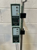 VITAL VUE 700 LIGHT POWER SOURCE ON ROLLING STAND LOT OF 2