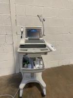 GE MAC 5500 HD EKG MACHINE ON CART