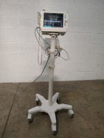 PHILIPS SURESIGNS VS3 PATIENT MONITOR ON ROLLING STAND