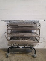 STERIS TROLLEY W/RACKS