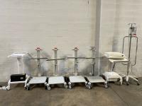 LOT OF VARIOUS STANDS AND CARTS