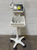 PHILIPS SURESIGNS VS4 PATIENT MONITOR ON ROLLING STAND