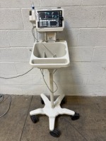 PHILIPS SURESIGNS VS4 PATIENT MONITOR ON ROLLING STAND