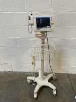 PHILIPS SURESIGNS VS3 PATIENT MONITOR ON ROLLING STAND
