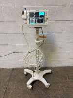 PHILIPS SURESIGNS VS3 PATIENT MONITOR ON ROLLING STAND