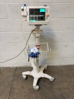 PHILIPS SURESIGNS VS3 PATIENT MONITOR ON ROLLING STAND