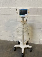 PHILIPS SURESIGNS VS3 PATIENT MONITOR ON ROLLING STAND