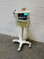 PHILIPS SURESIGNS VS3 PATIENT MONITOR ON ROLLING STAND