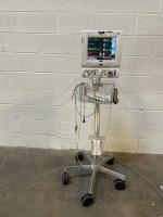 SPACELABS 91369 ULTRAVIEW SL PATIENT MONITOR ON ROLLING STAND