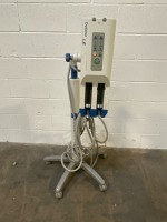 MALLINCKRODT OPTISTAR LE MRI INJECTOR HEAD ON ROLLING STAND